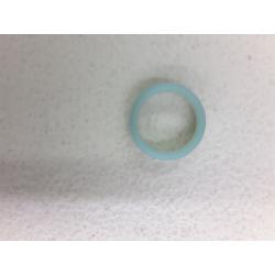 Metallic Silicone Wedding Ring for Women, Size 7-8