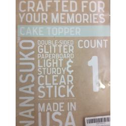 40th Birthday Cake Topper