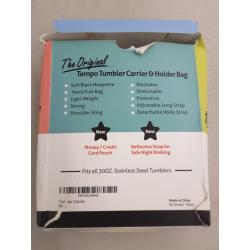 The Original Tempo Tumbler Carrier and Holder Bag