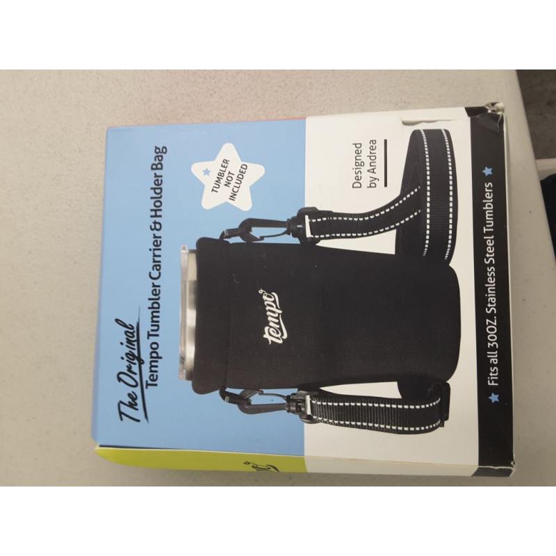 The Original Tempo Tumbler Carrier and Holder Bag