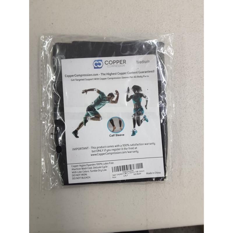 Copper Compression Calf Sleeve