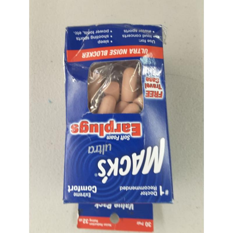Macks Ultra Soft Foam Earplugs