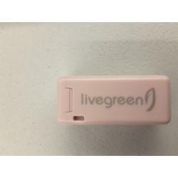 Live Green Reusable Stainless Steel Straws With Aluminum Case