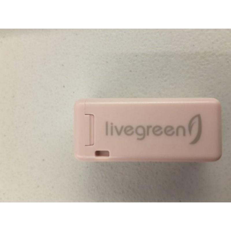 Live Green Reusable Stainless Steel Straws With Aluminum Case