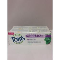 Tom's of Maine Natural Whole Care Anticavity Toothpaste