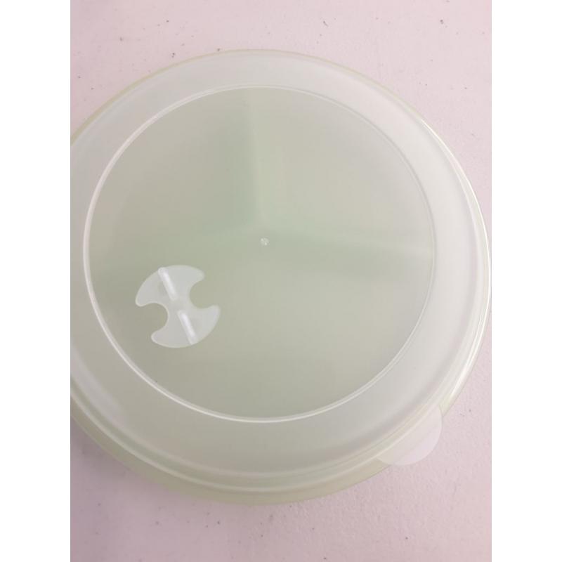 Divided Plate and Lid Set
