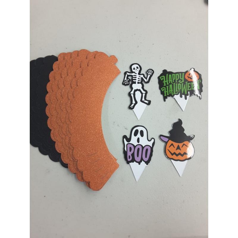 XO Fetti Halloween Cupcakes Decorations