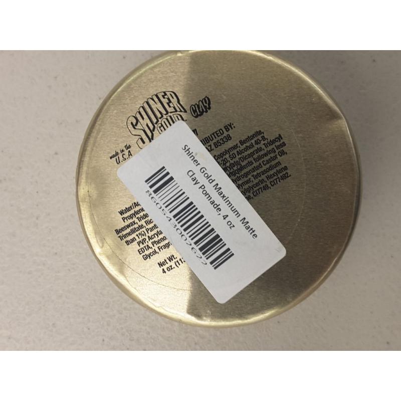 Shiner Gold Clay Pomade