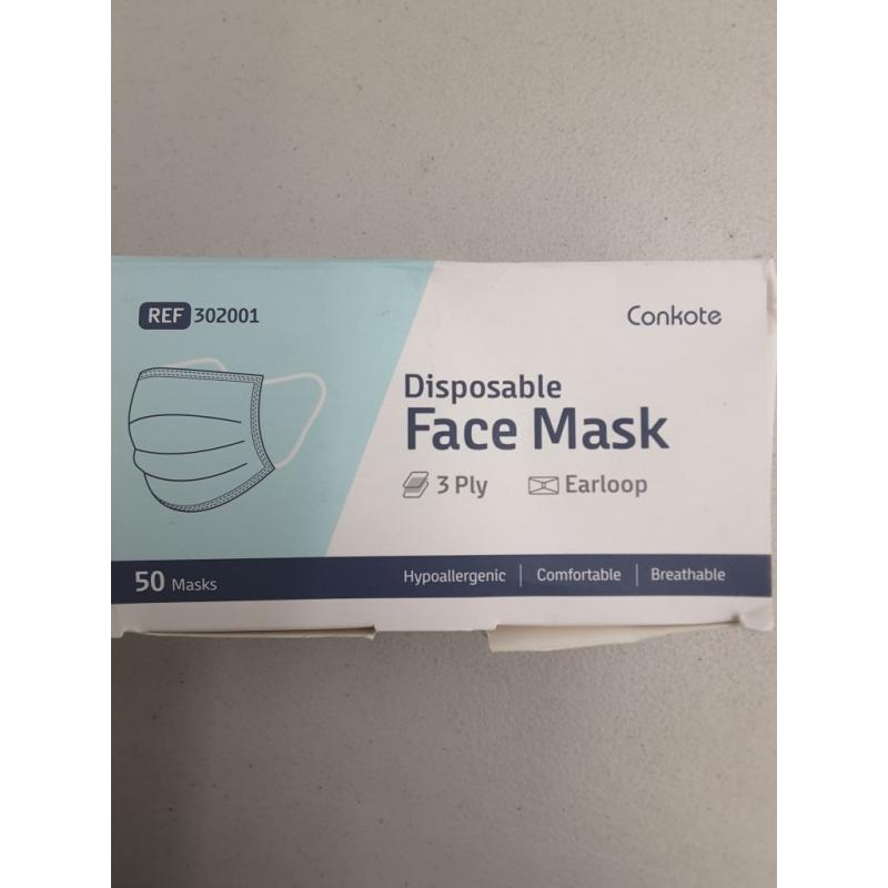Conkote Disposable Face Mask