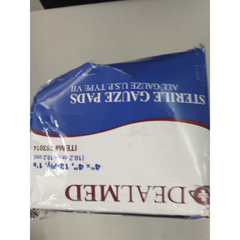 4’’ x 4’’ Sterile Gauze Pads, 100 Count