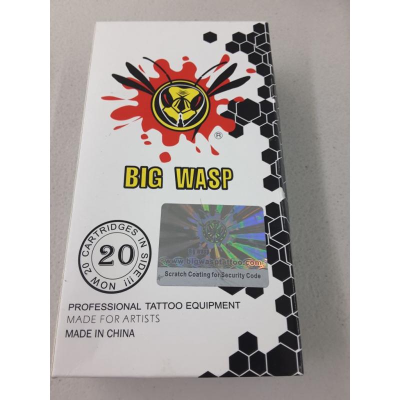 Big Wasp Professional Disposable Tatto Needle Cartridge