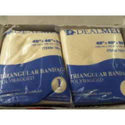 Dealmed Latex-Free Triangular Bandages