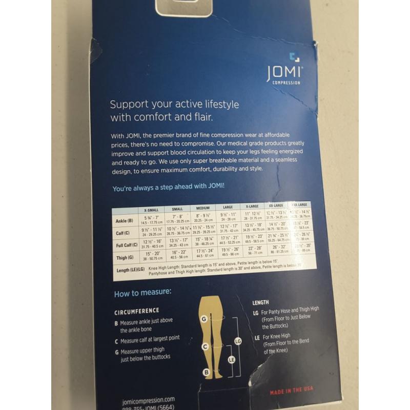 Jomi Compression Thigh High Collection