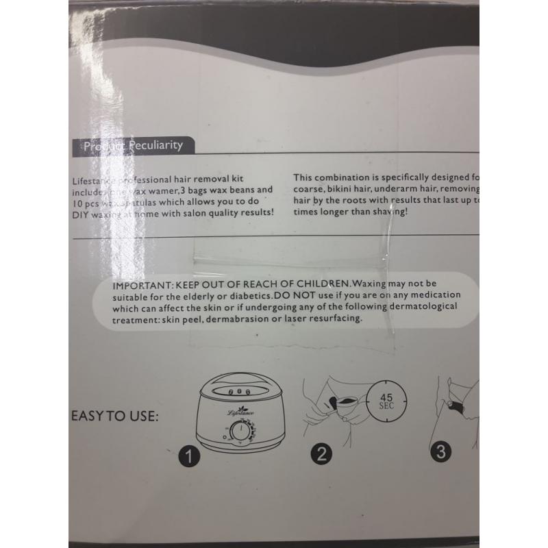 Lifestance Professional Wax Hair Removal Kit