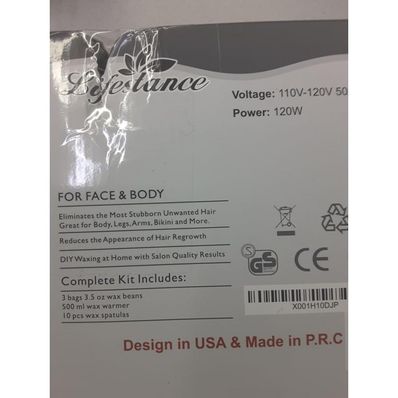 Lifestance Professional Wax Hair Removal Kit