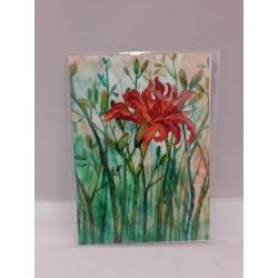 Orange Daylily Artwork Print