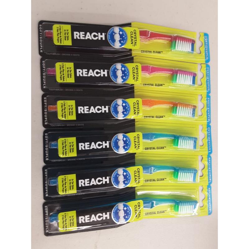 Reach Crystal Clean Soft Toothbrush