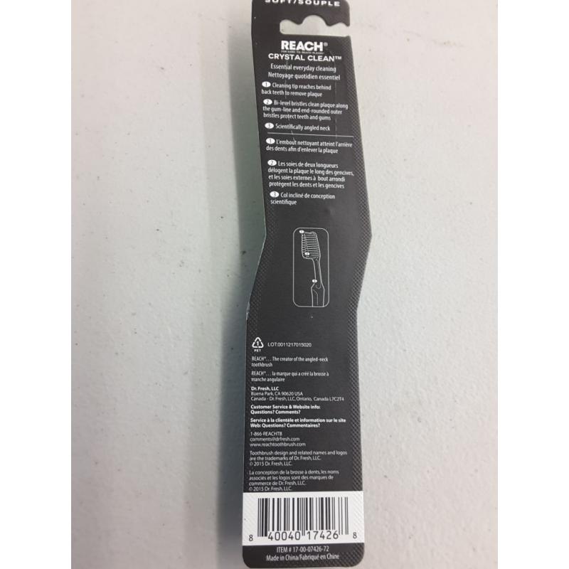 Reach Crystal Clean Soft Toothbrush