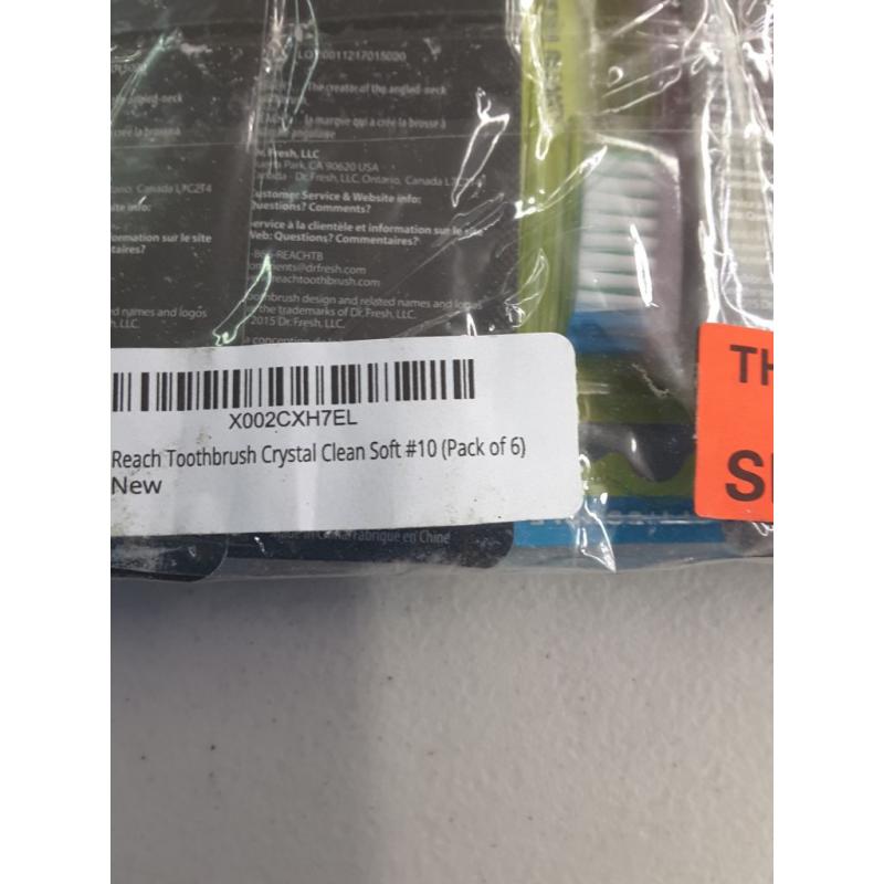 Reach Crystal Clean Soft Toothbrush