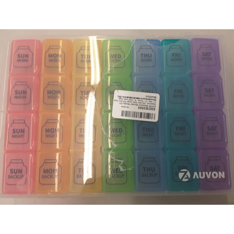 Auvon  iMedassist Monster Weekly Pill Organizer