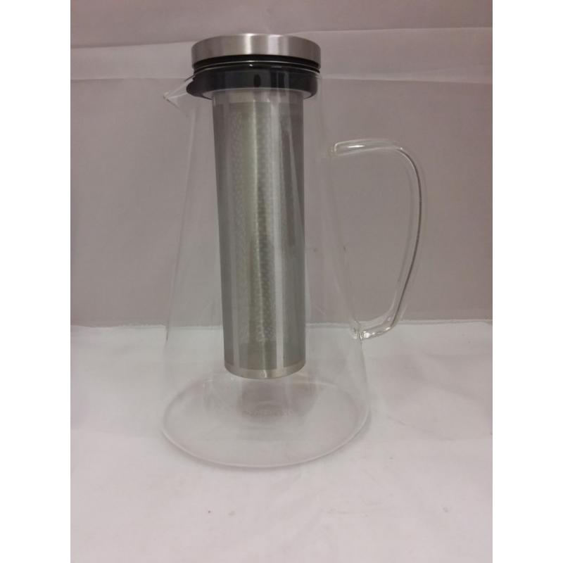 Vahdam Teas Luminous Glass Pitcher