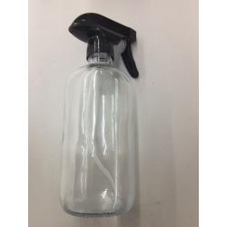 Niuta Empty Clear Glass Spray Bottle