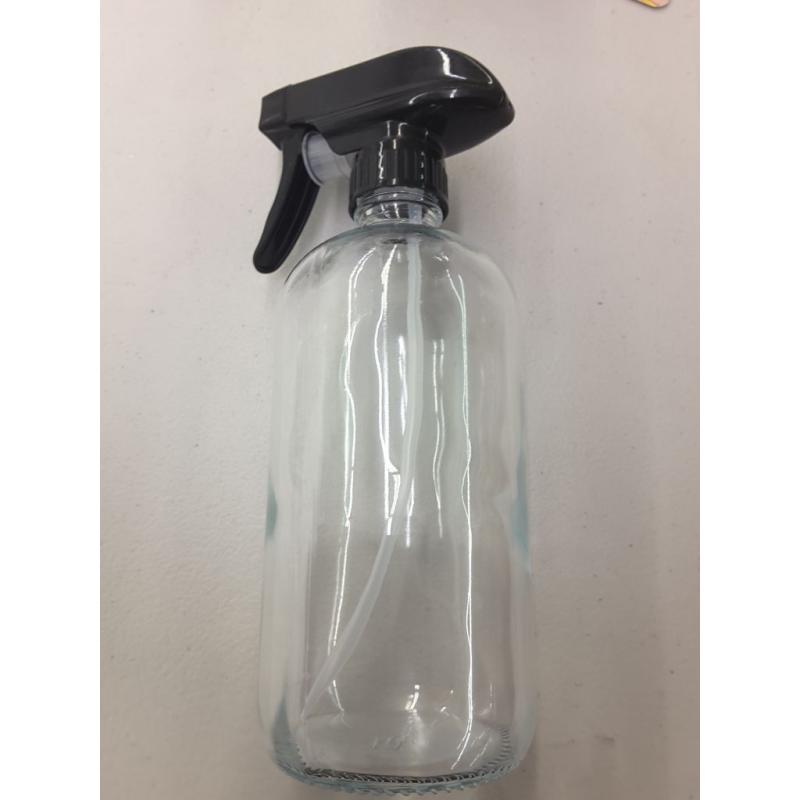 Niuta Empty Clear Glass Spray Bottle