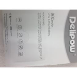 Delipow 800 CR2 Lithium Rechargeable Battery