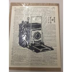 Upcycled Dictionary Art Print