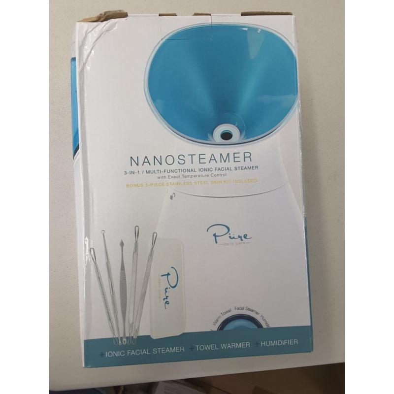 Nanosteamer Multi-Functional Iconic Facial Steamer