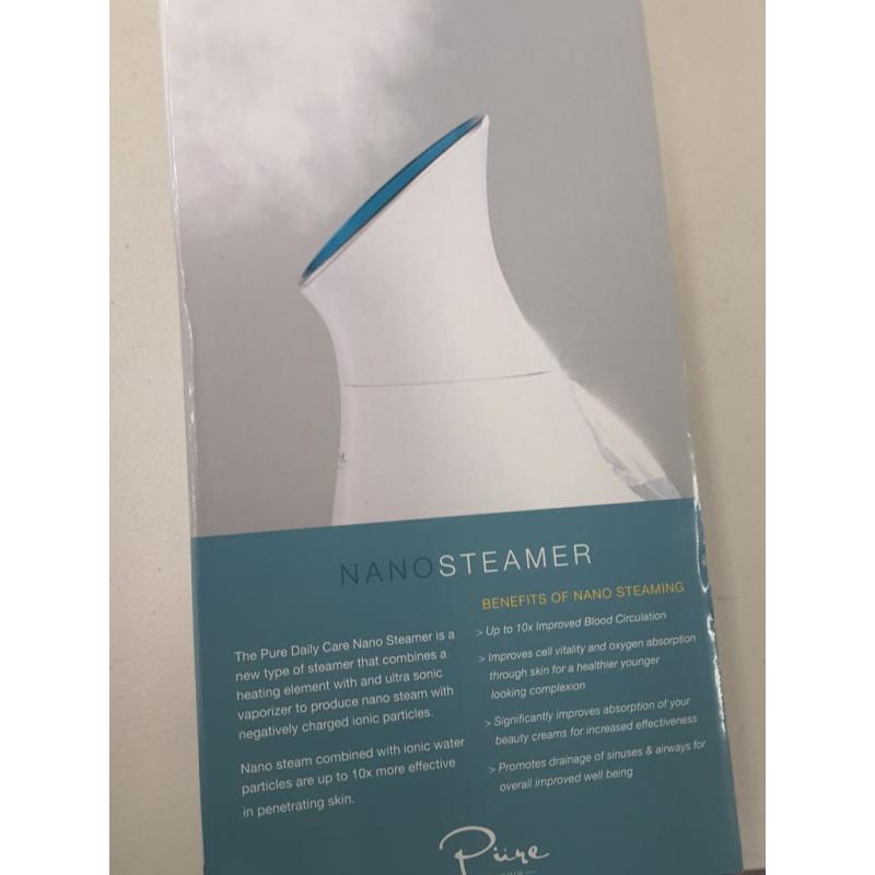Nanosteamer Multi-Functional Iconic Facial Steamer