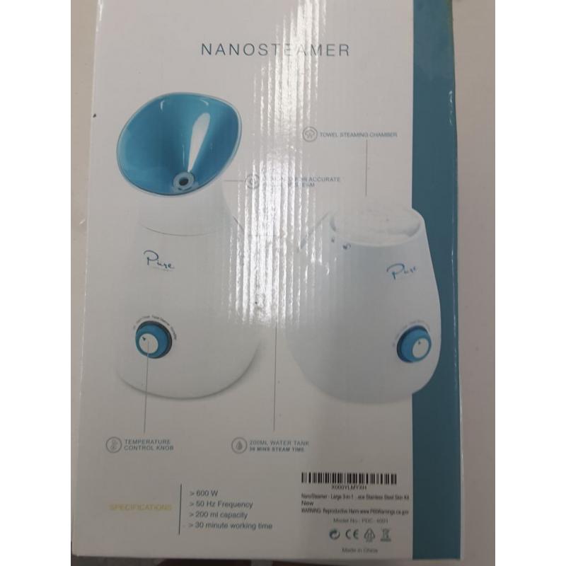 Nanosteamer Multi-Functional Iconic Facial Steamer
