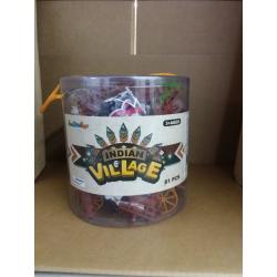 Indian Village 61 Piece Toy Set