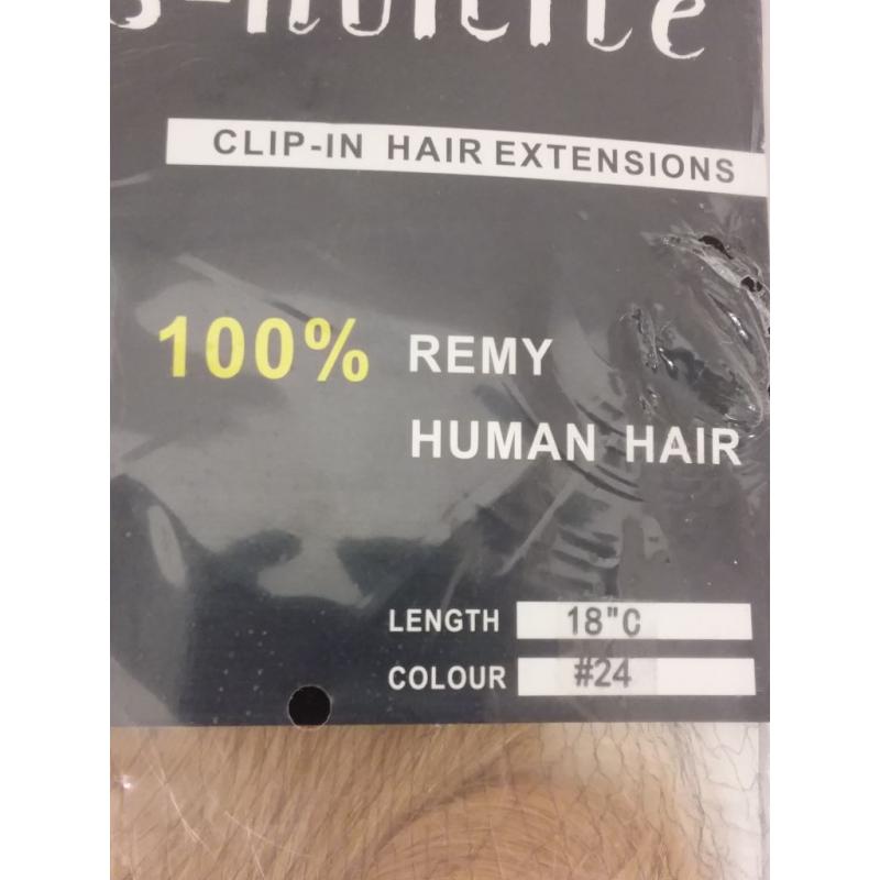 Clip In Human Hair Extensions