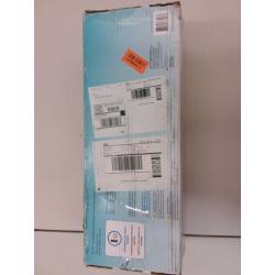 Kichler Krystal Ice 3-Light 6-In Chrome Rectangle Vanity Light