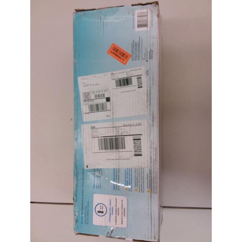 Kichler Krystal Ice 3-Light 6-In Chrome Rectangle Vanity Light