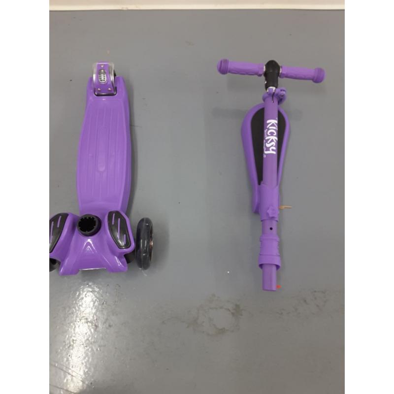 Purple Kicksywheels Scooters For Kids