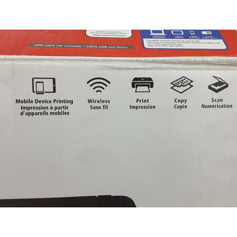 Canon PIXMA TS5020 Wireless Inkjet All in One Printer, Black