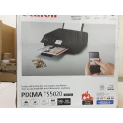 Canon PIXMA TS5020 Wireless Inkjet All in One Printer, Black