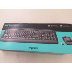 Logitech Mk320 Wireless Desktop Keyboard and Mouse Combo