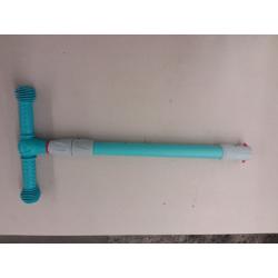 Kick Scooter for Kids 3 Wheel Scooter for Toddlers Girls Boys Lightweight 4 Adjustable Height Lean to Steer with PU Flashing Wheels Scooter for Children from 2 to 6 Years Old (Light Blue)