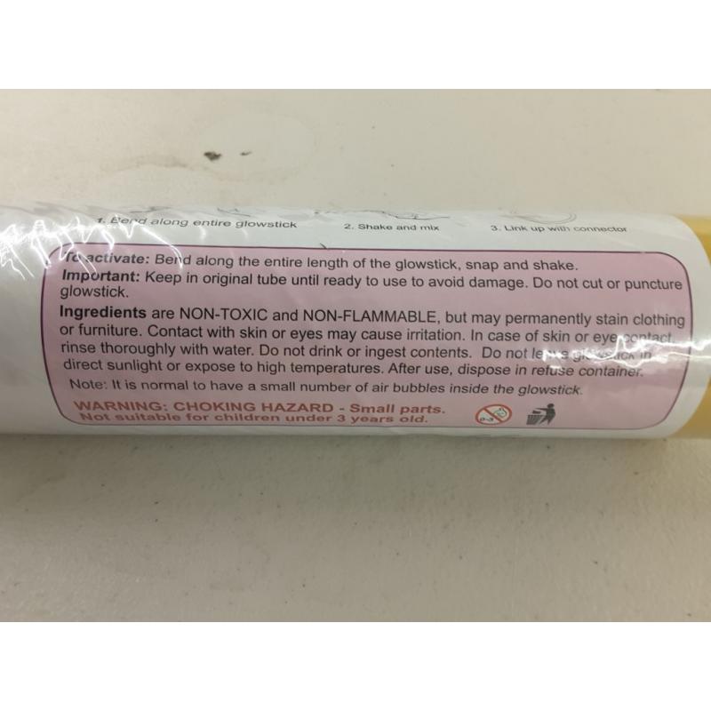 Yellow 50 Premium 22 Inch Glowsticks