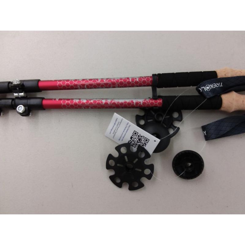 Trekking Poles 2pc/set, Walking Sticks Collapsible Hiking Poles