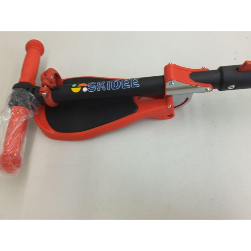 SKIDEE Kick Scooters for Kids 2-12 Years- Foldable Scooter with Removable Seat,