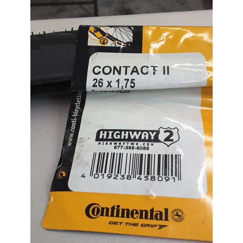 Continental Get the Grip Bike Tire Contact II 26 X 1.75