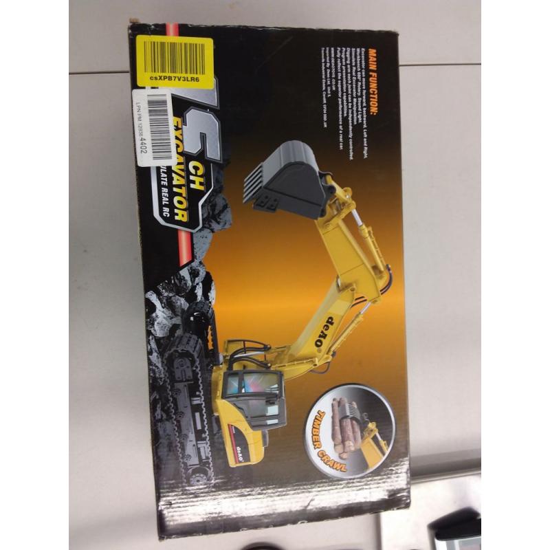 Deao RC Digger Truck With Extra Claw 2.4ghz Sync System For Multi Players