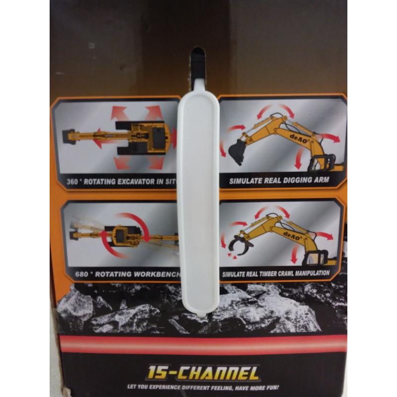 Deao RC Digger Truck With Extra Claw 2.4ghz Sync System For Multi Players