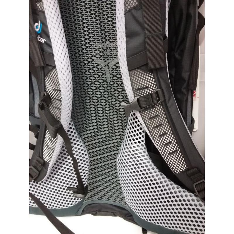 Deuter Hiking Micro Lite 210 Super Ploytex 7000 Black Backpack, Grey Interior,