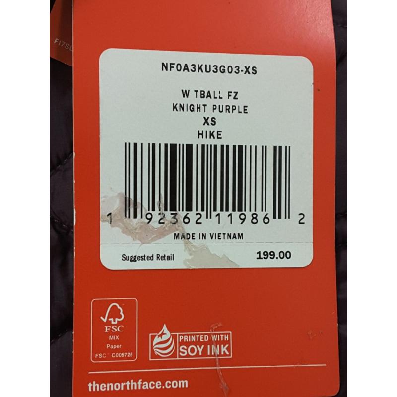 The North Face Women’s Thermoball Jacket, Knight Purple, X-Small