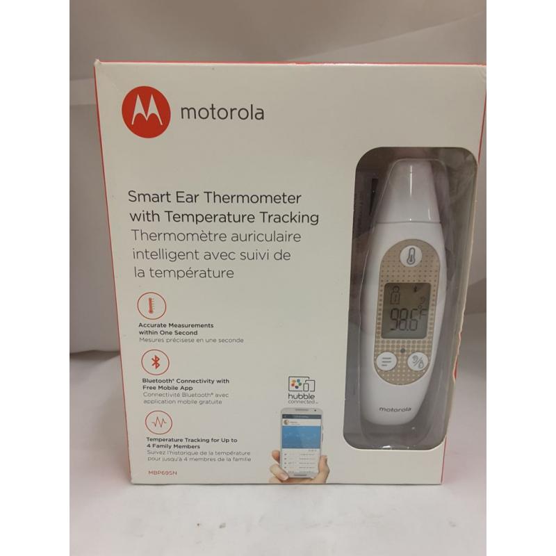Motorola Baby Bundle: 5 Portable Video Baby Monitor and Smart Ear Thermometer